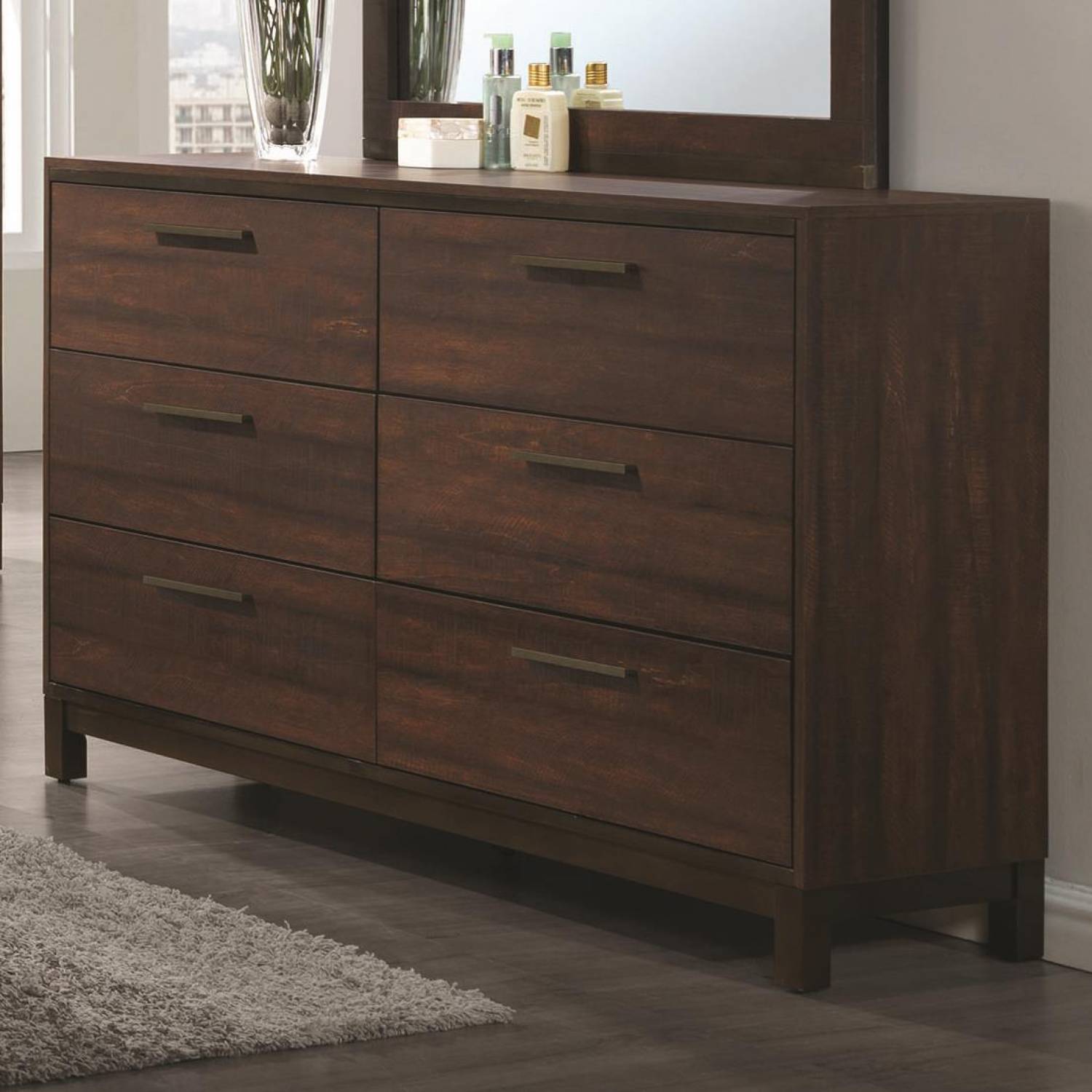 Edmonton Dresser with Six Dovetail Drawers